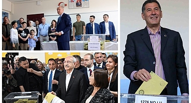 Cumhurbaşkanı adayları oylarını kullandı