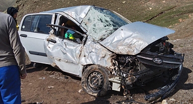 Erzurum'da çifte kaza