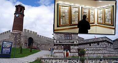 Erzurum Şehir Arşivi'ne ziyaretçi akını