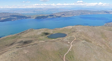 Hazarbaba Dağı'ndaki göl tekrar doldu