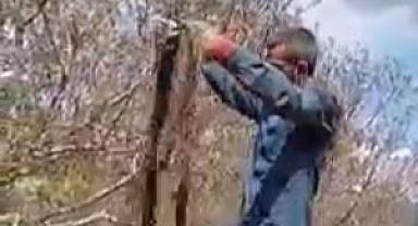 İçme suyu borusundan çıktı, görenler hayrete düştü