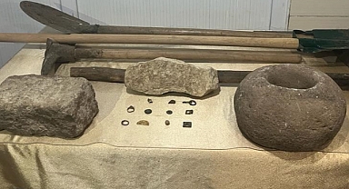 Kaçak kazı yapan 3 şüpheli gözaltına alındı