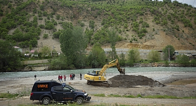 Kayıpların bulunması için suyun yönü değiştirildi
