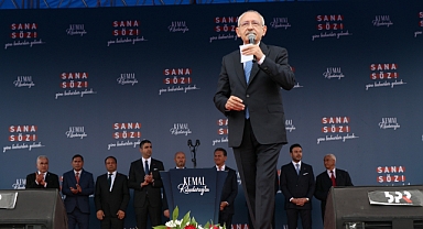 Kılıçdaroğlu, Erzincan'da miting yaptı   