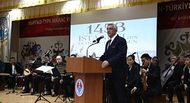 Kırgızistan-Türkiye Manas Üniversitesi'nde  