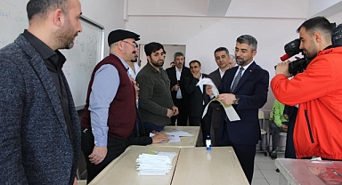 Küçükoğlu; Oy kullanma süreci sıkıntısız ilerliyor