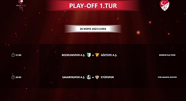 Play-off programı belli oldu
