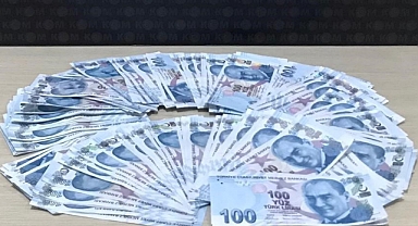 Sahte para ele geçirildi