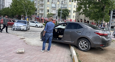 Savrularak refüje çıktı!