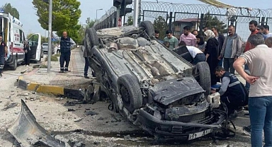 Seçim günü 2 ayrı trafik kazası!