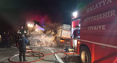 Seyir halindeyken alev topuna döndü  