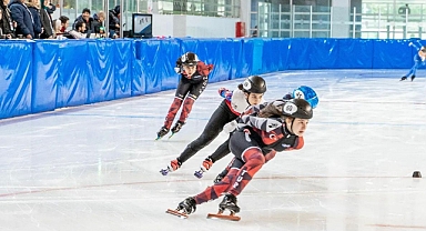 Short track rekorlarla bitti