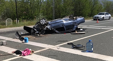 Trafik kazası: 1’i ağır 3 yaralı