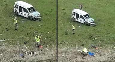 Trafik kazası: 1 ölü, 2 yaralı