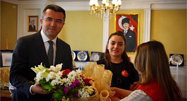  Vali Memiş milli sporcularla buluştu...