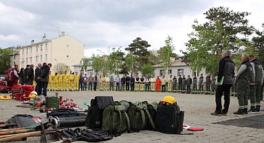Yangın ekiplerinin işbaşı eğitimleri tamamlandı