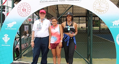 Yerli ve yabancı sporcular, Şırnak Cudi Cup Tenis Turnuvası'nı değerlendirdi