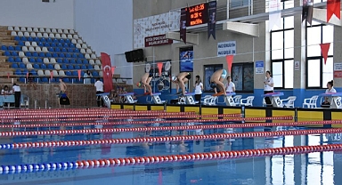 Yüzme il şampiyonası müsabakaları sona erdi