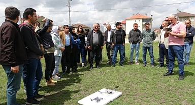 Zirai mücadelede dron dönemi