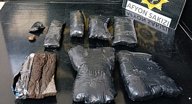 1 kilo 150 gram afyon sakızı ele geçirildi