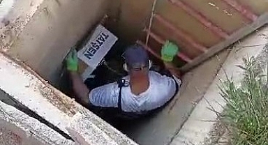 10 metrelik logar kuyusuna düştü! Ekipler seferber oldu
