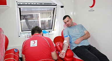 2 günde 112 ünite kan bağışı!