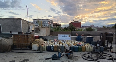 5 bin litre akaryakıt ele geçirildi