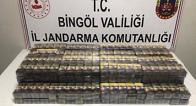 720 paket kaçak sigara ele geçirildi