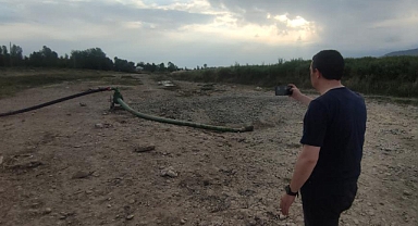 Bendimahi çayı kurudu