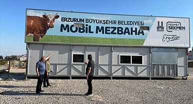 Büyükşehir'den Adıyaman'a mobil mezbaha