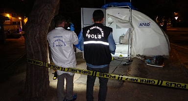 Çadırda silahlı saldırıya uğradı