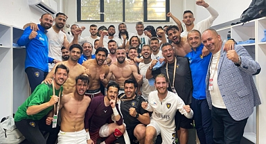 Çelenk attı Buca final kapısını araladı