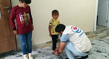 Çocukların yüzlerini güldürdüler