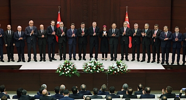 Cumhurbaşkanı Erdoğan, yeni Kabineyi açıkladı