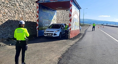 Doğu'da bayram öncesi trafik denetimi