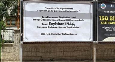Duygularını billboarda verdikleri ilanla duyurdular