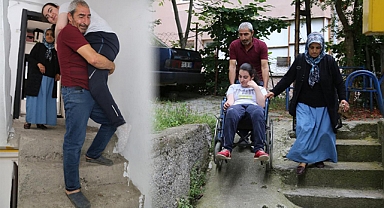 Engelli Elif Sude’nin okuma azmi