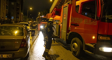 Erzurum'da yangın! Mutfak bir anda alev aldı!