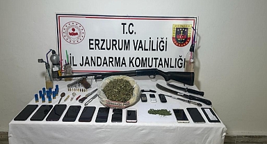 Erzurum merkezli 5 ilde uyuşturucu operasyonu
