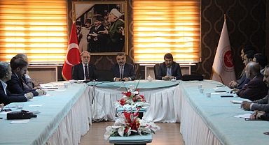 Erzurum Müftülüğünde denetim mesaisi