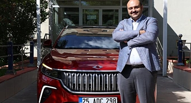 Erzurum'un ilk TOGG'u Aziziye'de