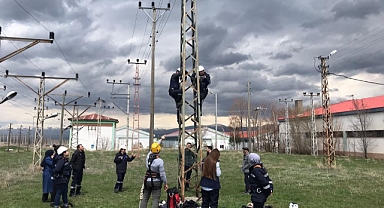 Genç mühendislere yüksekte çalışma eğitimi 