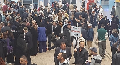 Hacılar Erzurum'dan dualarla uğurlandı