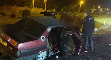 İki otomobilin çarpıştığı kazada 8 yaralı