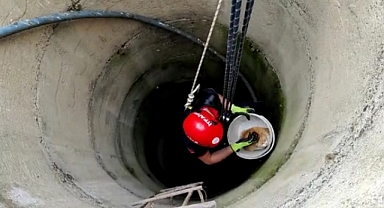 İmdadına itfaiye yetişti   