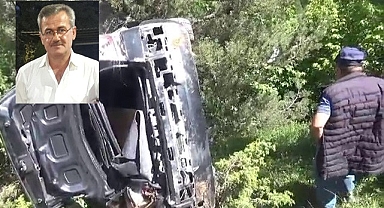 İspir'de otomobil şarampole yuvarlandı: 1 ölü, 2 yaralı 