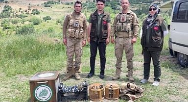 Kaçak avcıların yakaladığı keklikler doğaya bırakıldı