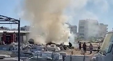 Korkutan yangın, paniğe neden oldu!