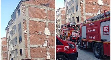 Korkutan yangın paniğe sebep oldu  