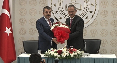 Milli Eğitim Bakanlığında devir teslim töreni